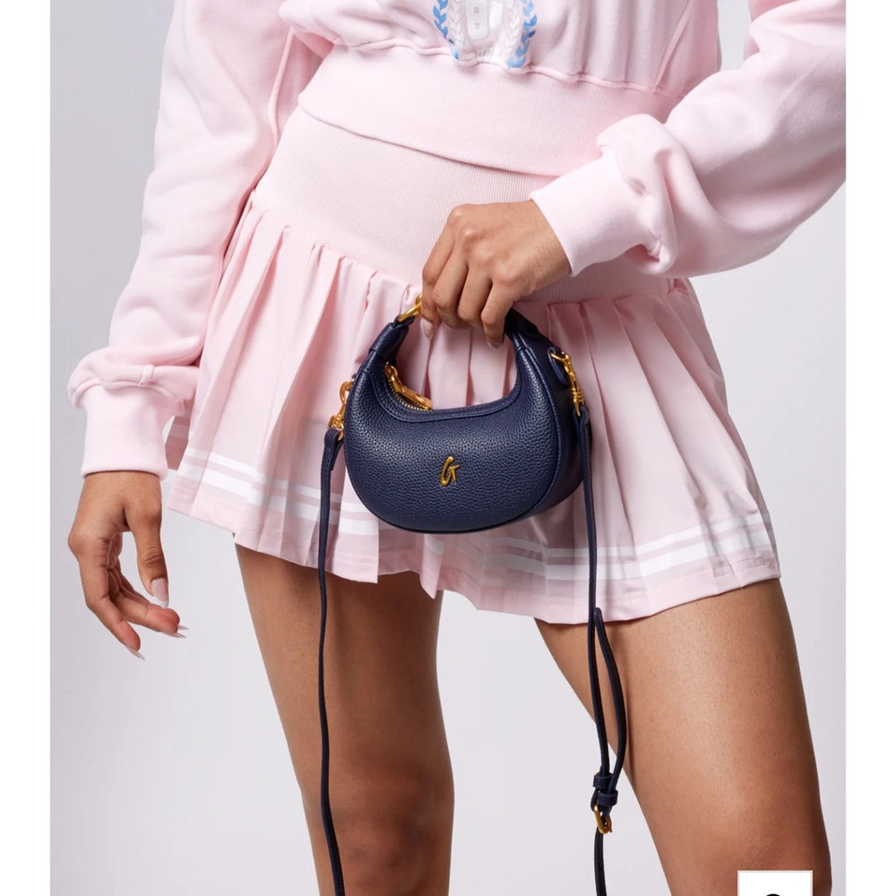 Elegant Navy Blue Women's Handbag